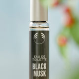 Siyah Musk Eau de Toilette Seyahat Spreyi