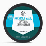 Erkekler için Maca Root ve Aloe Yumuşatıcı Tıraş Kremi